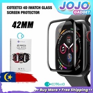 COTEetCI CS2211 4D Full Cover Glass Screen Protector For iWatch (42mm) Anti FingerPrint Iwatch Glass