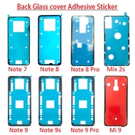 Back Glass cover Adhesive Sticker Stickers glue For Xiaomi Mi 9 9t Poco X2 F2 Pro Mix 2S / Redmi Not