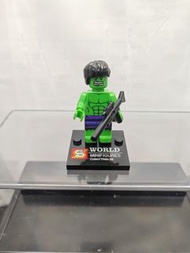 World Minifigures 綠巨人浩克人偶