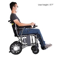 Wheelchair88 - Foldawheel Eco 超輕鋁合金摺合式全自動剎車電動輪椅