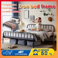 Single bed frame metal bed frame Sturdy Home Used steel bed frame king bed frame iron bed frame Baka
