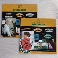 Md MERCHANDISE CAFE 7 DREAM OFFICIAL - Luggage Sticker Set Jeno Haechan NCT DREAM