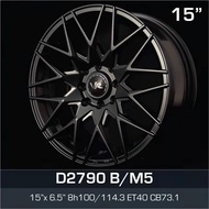 AD 15 inch 6.5JJ 4X100 4X114.3 ET40 CAR SPORT RIMS WHEELS D2790