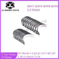 Engine Main Connecting Rod Bearing Set For Mazda 2.2 CX-5 KE GH 6 GJ GL 3 BM BN 12-18 2.2L SHY1 SHY4