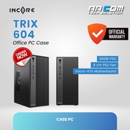 CASING COMPUTER CASE PC OFFICE INCORE + PSU 500W - 601 / 603 / 604