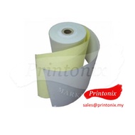 Cash Register Receipt Printer Paper Roll 2ply NCR Paper Roll 76mm x 65mm x 12mm (100 Rolls) 2PLY 766