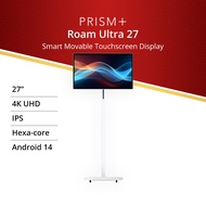 PRISM+ Roam Ultra 27 Lifestyle Smart Display | 27" Touchscreen 4K UHD | Ergonomic Movable Stand [FRE
