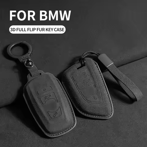 Car Key Case Cover Shell for BMW X1 X3 X5 X6 Series 1 2 5 7 8 F15 F16 E53 E70 E39 F10 F30 G30 G20 G1