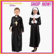 ♞,♘,♙The Nun Costume Priest Costume for Kids