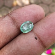 Batu Permata Zamrud Natural Colombia Asli Original Top Luster Kristal