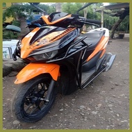 ☽ ◬ ❈ HONDA CLICK 125i | 150i - HALF CRASH GUARD ( PHASE 3 )