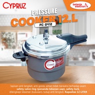 Cypruz Pressure Cooker 12 Liter Pressure Cooker PC-0412