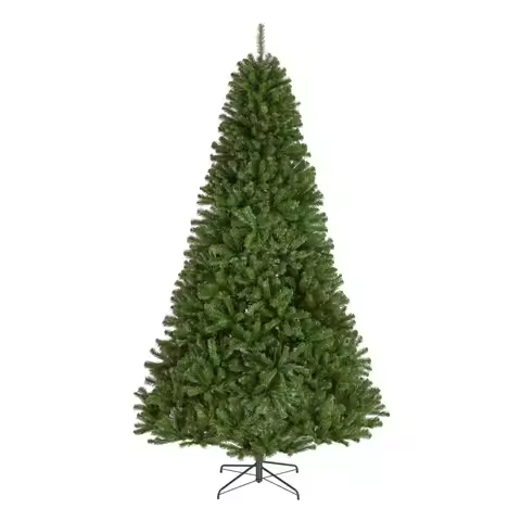 9 ft Unlit North Valley Spruce Artificial Christmas Tree, 2,128 Tips, Includes Stand, Green