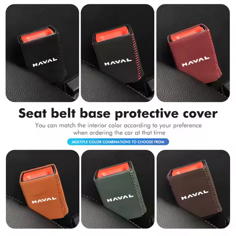 Universal Car Seat Belt Buckle Anti-Scratch Protector Cover For Haval Jolion H2 H6 H7 H8 H9 H2S M6 C