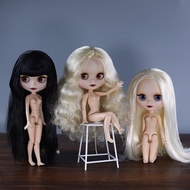 DBS Blythe nude doll white skin matte face long hair