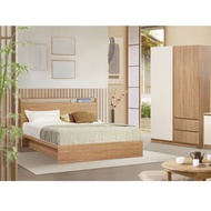 Looms Bedroom Sets 5 Kyoto Light Wood