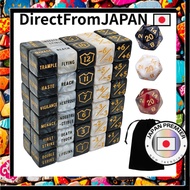 63-Piece MTG Counter Dice Set - Ability & Keyword Counters, -1/+1 Life Counters, Shield Life Counter