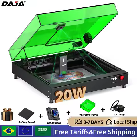 DAJA A8 Laser Cutter Engraver High precision Business Efficient Laser Engraving Machine for Metal Wo
