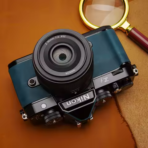 Zf Decal Skin Camera Sticker for Nikon ZF Skin Genuine Leather Personality DIY Grip Sticker ZF Camer