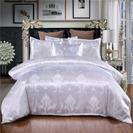 LZD Claroom Jacquard Bedding Set Queen King Size Duvet Cover Bed set Quilt High Quality Luxury Gold