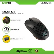 EasyPC | RAKK Talan Air Wireless Gaming Mouse Black or White / TALAN AIR Battery For Desktop PC and 