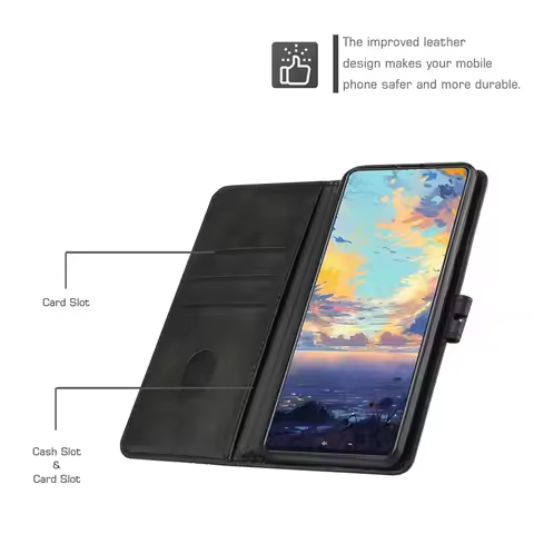 Note 40 50 Pro Plus Case Leather Flip Case on For Coque Infinix Note 50 Pro+ Note50 50X 50S 40 Pro P