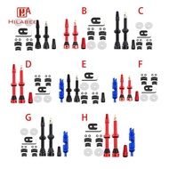 HILABEE Presta Valve Extender Kit /60mm Presta Valve Extension Rod with Valve Core Remover Tool