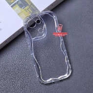 OPPO RENO 13 5G OPPO RENO 13 PRO OPPO RENO 13F CASE MELTING WAVY CLEAR SOFT CASE OPPO RENO 13 5G OPP