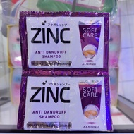 SHAMPO ZINC SACHET 1 RENCENG ISI 12 SACHET / SHAMPO ANTI KETOMBE ZINC - Ungu