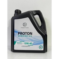 PROTON 15W40 MINERAL ENGINE OIL 15W-40 ENGINE OIL 4L