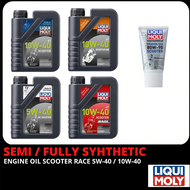 MINYAK HITAM SCOOTER LIQUI MOLY FULLY SYNTHETIC 4T RACE HC 5W40 SEMI 10W40 GEAR OIL 80W90 150ML