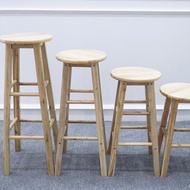 Solid Wood Bar Chair Bar Stool Solid Wood Bar Chair Bar Chair High Stool Step Stool European Bar Cha