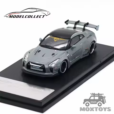 Model Collect MC 1:64 Combat Grey R35 LB Widebody Diecast Model Car