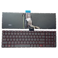 US Keyboard for HP 15-cc000 15-cd000 15-ck000 envy 15-bp000 15-bs Red backlight