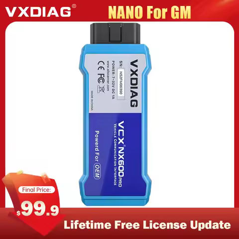VXDIAG VCX NANO For GM For Opel obd2 automotive scanner Bidirectional Full System Diagnostic 30 Serv