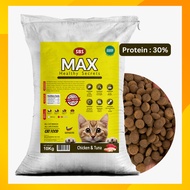 [10KG] SBS MAX - MAKANAN KUCING PROTIN TINGGI 30% PROTEIN | Cat Food|Makanan Kucing 10kg|Kibbles Kuc