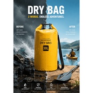 Ready Stock PVC Waterproof Bucket Bag Outdoor Swimming Diving Mountaineering Camping Waterproof Bag 