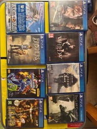 PS4 遊戲合集 - The Last Guardian, Brothers, Akiba's Trip, Rockman 11同埋三國志13