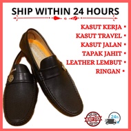 [HOT ITEM]NEW Cool Mens Loafer Ringan,Leather Lembut dan Selesa-Timberland Loafer,Kasut Travel, Kasut Murah, Sneakers