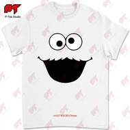 Cookie Elmo Smiling Face Elmo Krumel T-shirt 22AL