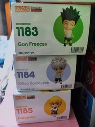 黏土人 nendoroid hunter x hunter 全職獵人 1183 1184 1185 小岡 基路亞 古拿比加