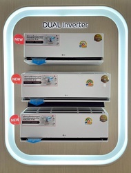 **ทักแชทก่อนสั่งซื้อ**บัตรเครดิต/บัตรเดบิต/หักบัญชี ** LG แอร์ DUALCOOL AI Air Inverter รุ่น SEQ ราย