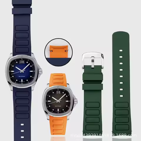 For Mido Multifort TV M049.526 Waterproof Rubber Watch Strap 22mm M049 Curved Interface Silicone Wat