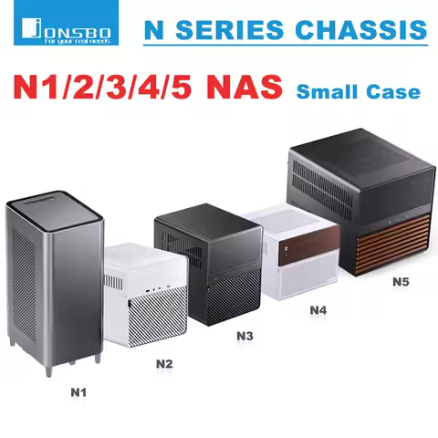 Jonsbo N1 N2 N3 N4 N5 Computer Case Mini NAS Case Aluminum ITX N Series Chassis Heat dissipation Hig