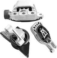 3PCS Engine Motor Mount, Transmission Mount Replacement Fit for Chevrolet Sonic 2013-2016, Replace #