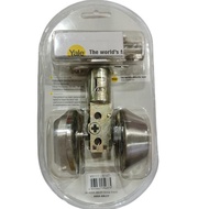Yale V8111 US32D Deadbolt Lockset Knobset Tumbturn Cylinder