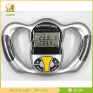 [Ihoce] Hand held Body Mass Index BMI Health Fat Analyzer Monitor for Men Women