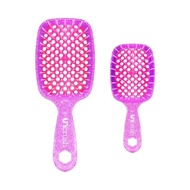 UNbrush Detangling Hair Brush & UNbrush Mini Detangling Hair Brush Set (2 brushes)