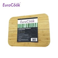 EuroCook - 長方形碳化竹木小砧板 28 x 21CM（附刻度）(EC08CB2821)