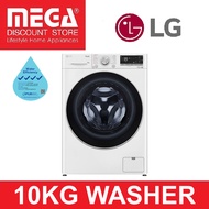 LG FV1410S3WA 10KG FRONT LOAD WASHER ( 4 TICKS) + FREE DETERGENT BY LG (UNTIL 31/05/2024)